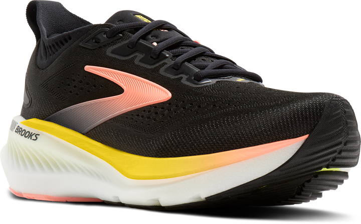 Brooks Womens Glycerin GTS 23 - Black/Peach/Nightlife - Stability - AW26