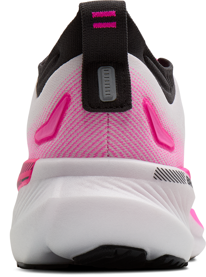 Brooks Womens Glycerin GTS 23 - White/Phantom/Cyber Pink - Stability - SS26