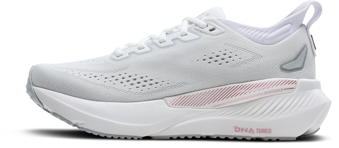 Brooks Womens Glycerin GTS 23 - White/Harbor Mist/Metallic - Stability - SS26