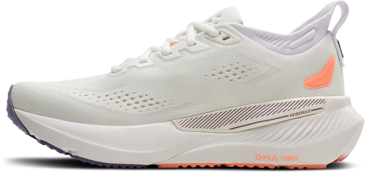 Brooks Womens Glycerin GTS 23 - White/Mulled Grape/Clear - Stability - AW26