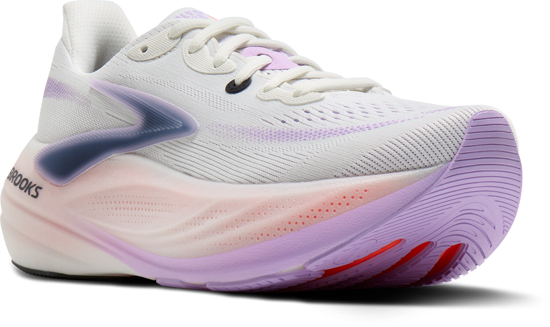 Brooks Womens Glycerin Max 3 - White/Hyper Iris/Coral - Neutral - SS27