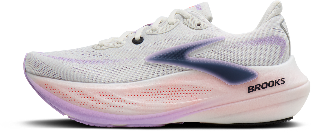 Brooks Womens Glycerin Max 3 - White/Hyper Iris/Coral - Neutral - SS27