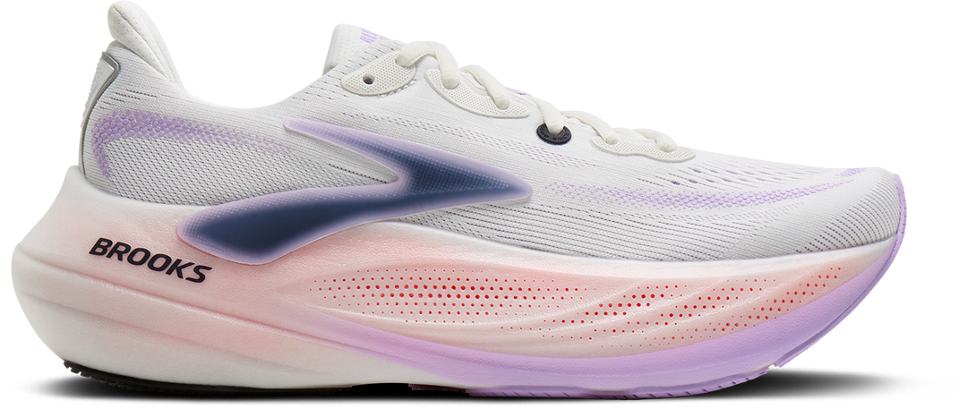 Brooks Womens Glycerin Max 3 - White/Hyper Iris/Coral - Neutral - SS27