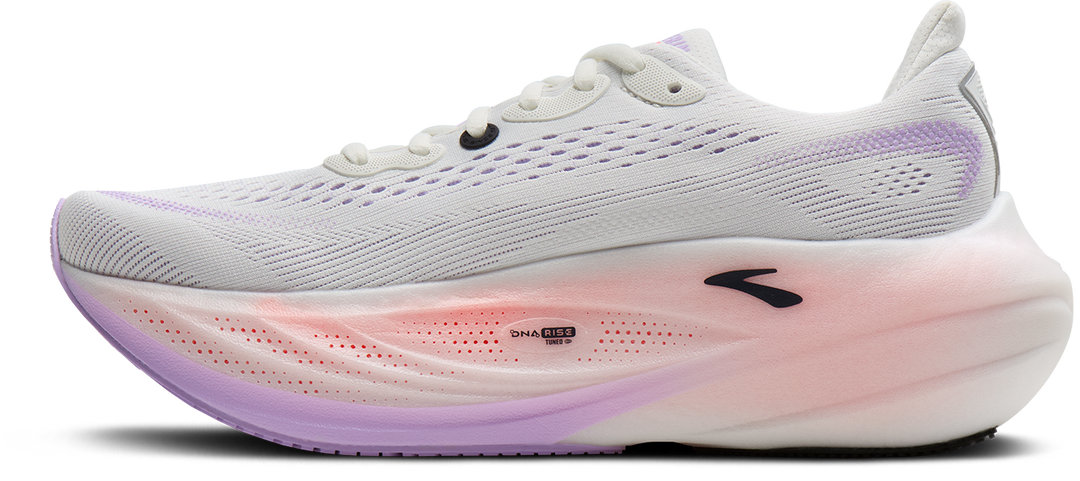 Brooks Womens Glycerin Max 3 - White/Hyper Iris/Coral - Neutral - SS27