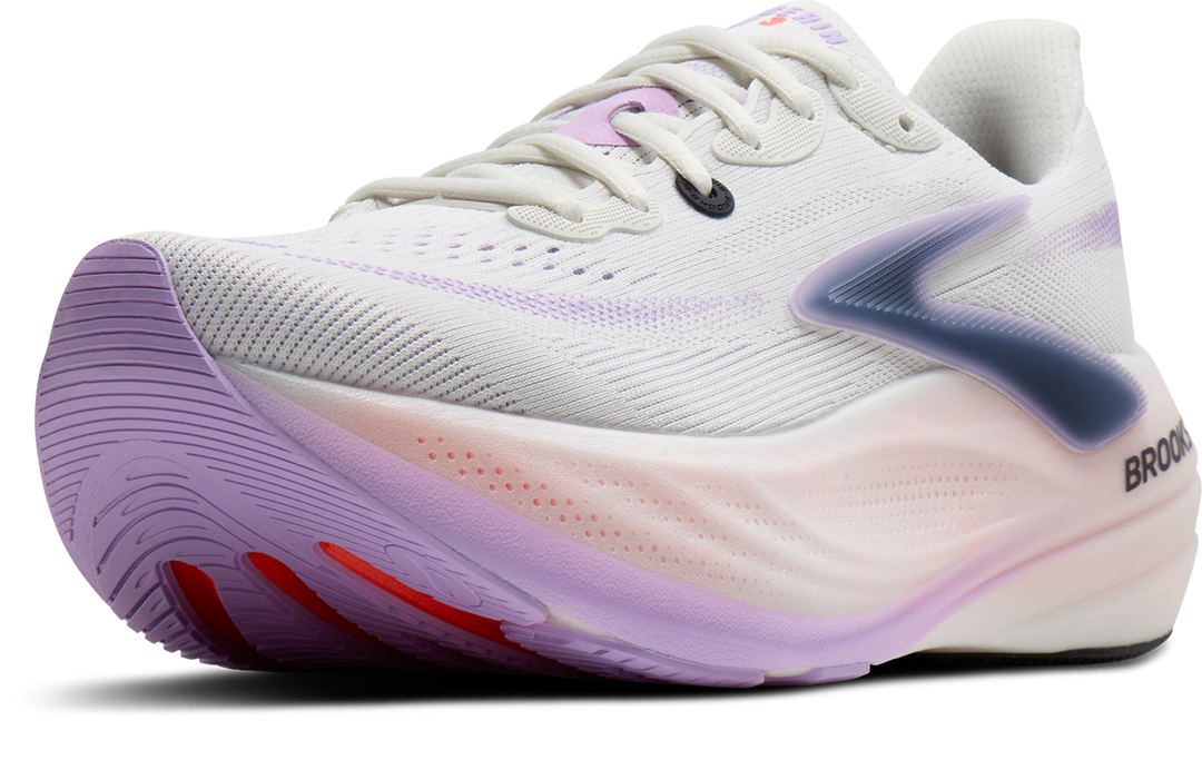 Brooks Womens Glycerin Max 3 - White/Hyper Iris/Coral - Neutral - SS27