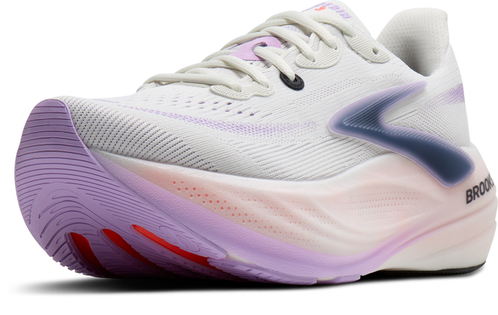 Brooks Womens Glycerin Max 3 - White/Hyper Iris/Coral - Neutral - SS27