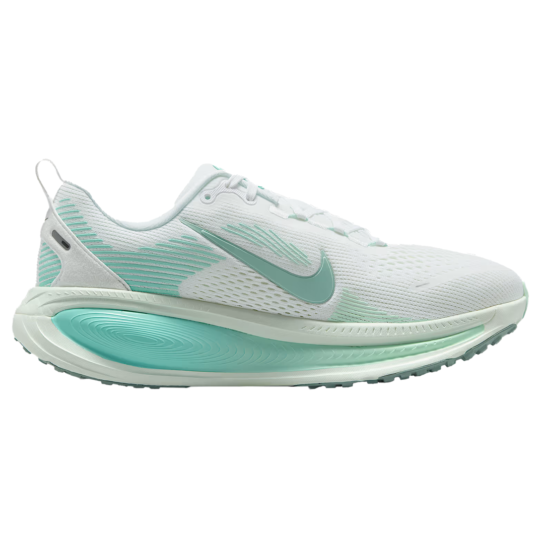 Nike Womens Vomero 18 - White/Bleached Turquoise/Mint Foam - Neutral - AW25