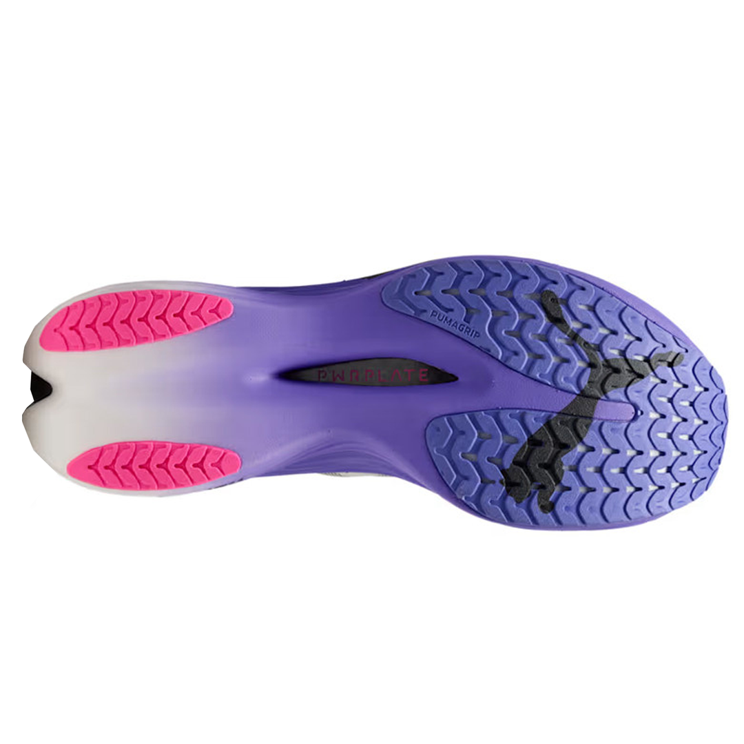 Puma Mens Deviate NITRO Elite 3 DIGITOKYO - Puma White/Dark Amethyst - Neutral - AW25