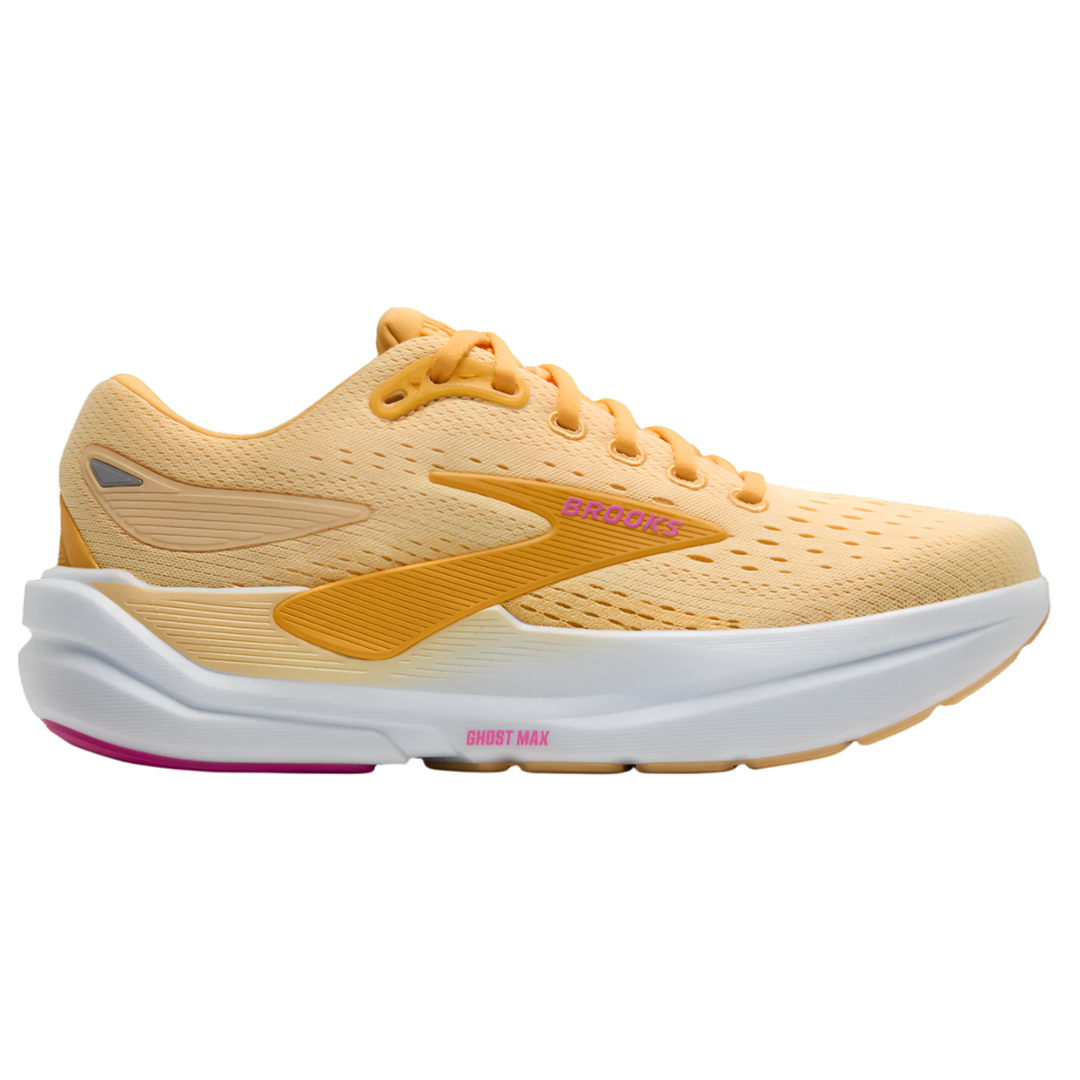 Brooks Womens Ghost Max 3 - Apricot/Apricot/Super Pink - Neutral - AW25