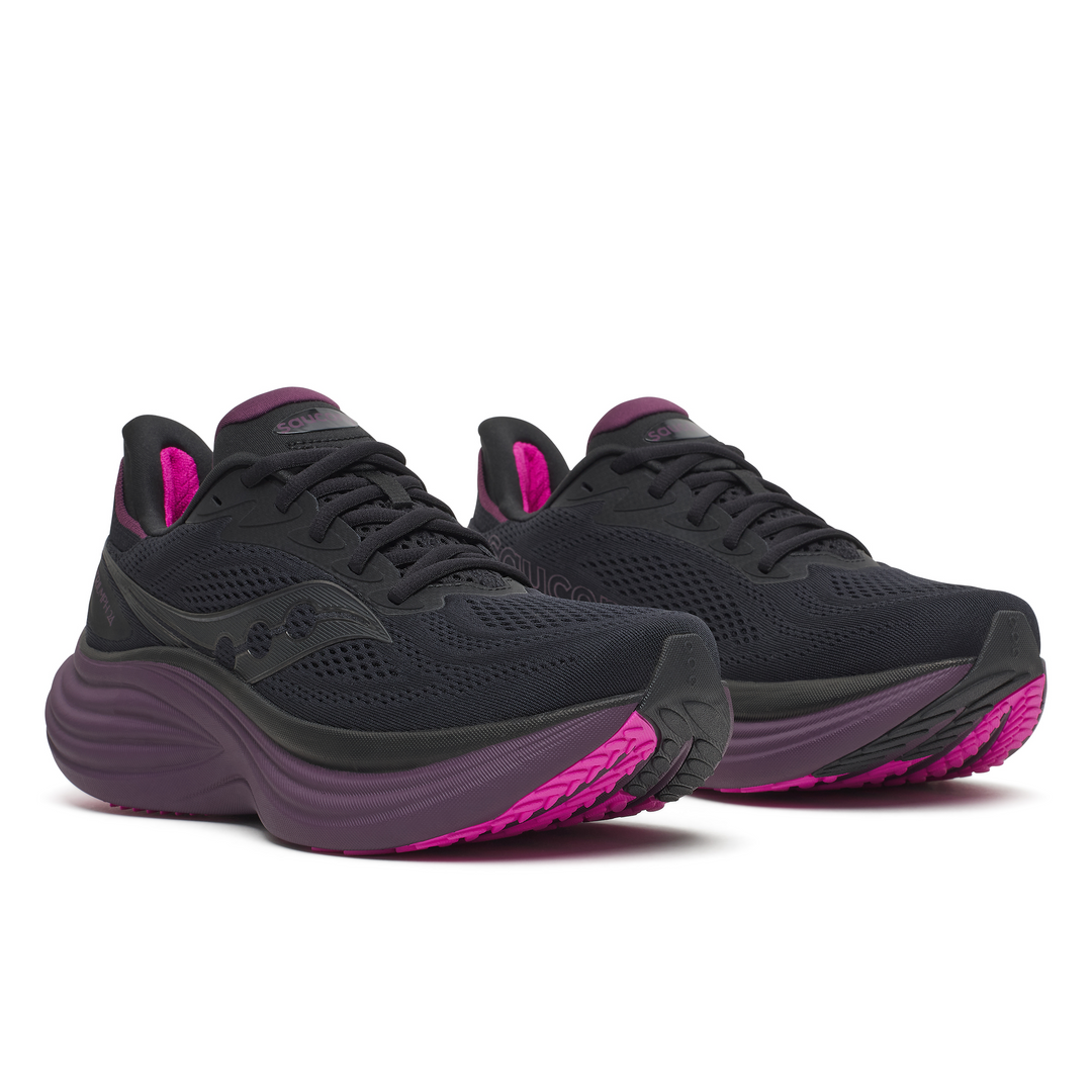 Saucony Womens Triumph 24 - Black/Syrup - Neutral - AW26