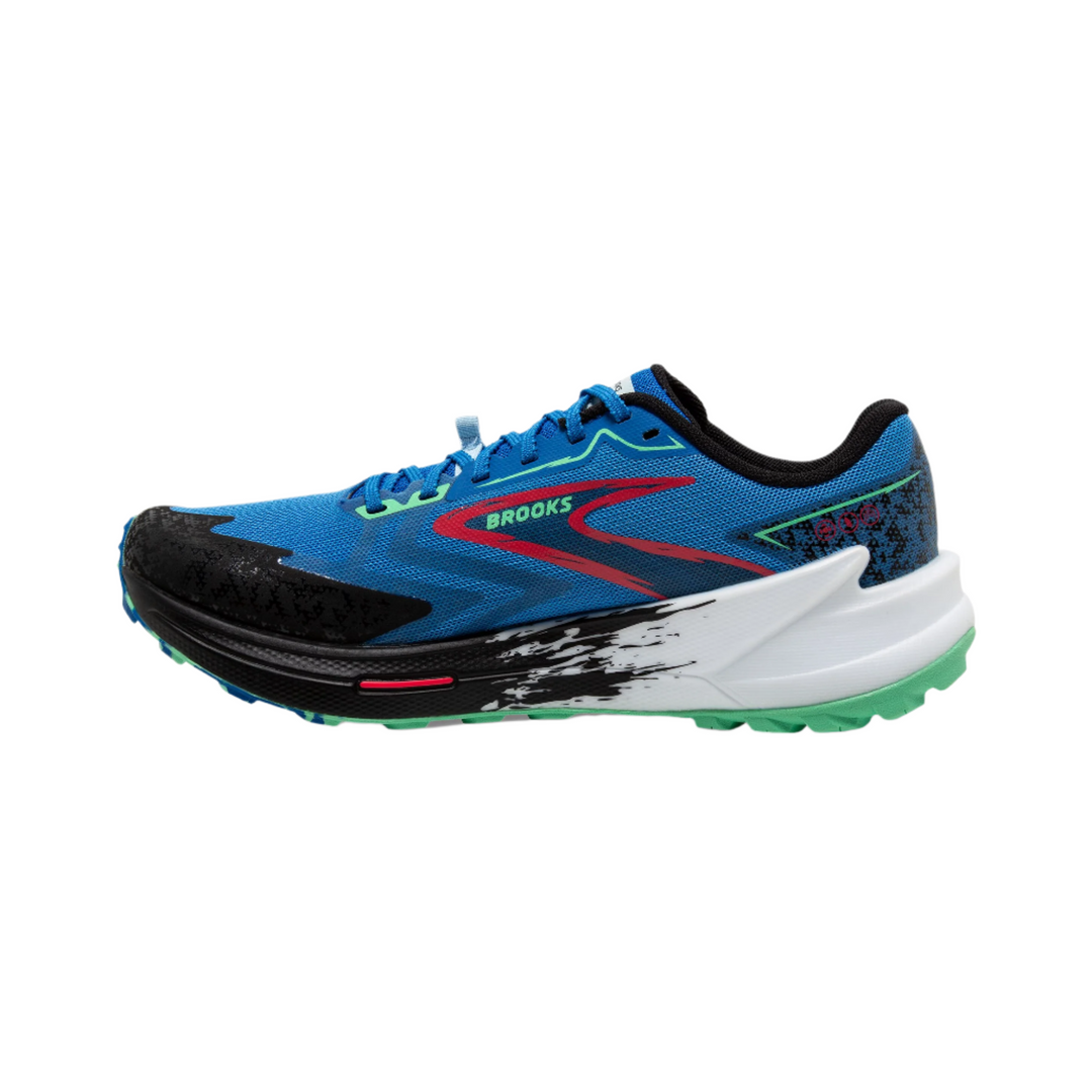 Brooks Mens Catamount 3 - Victoria Blue/Black/Spring Bud - Trail