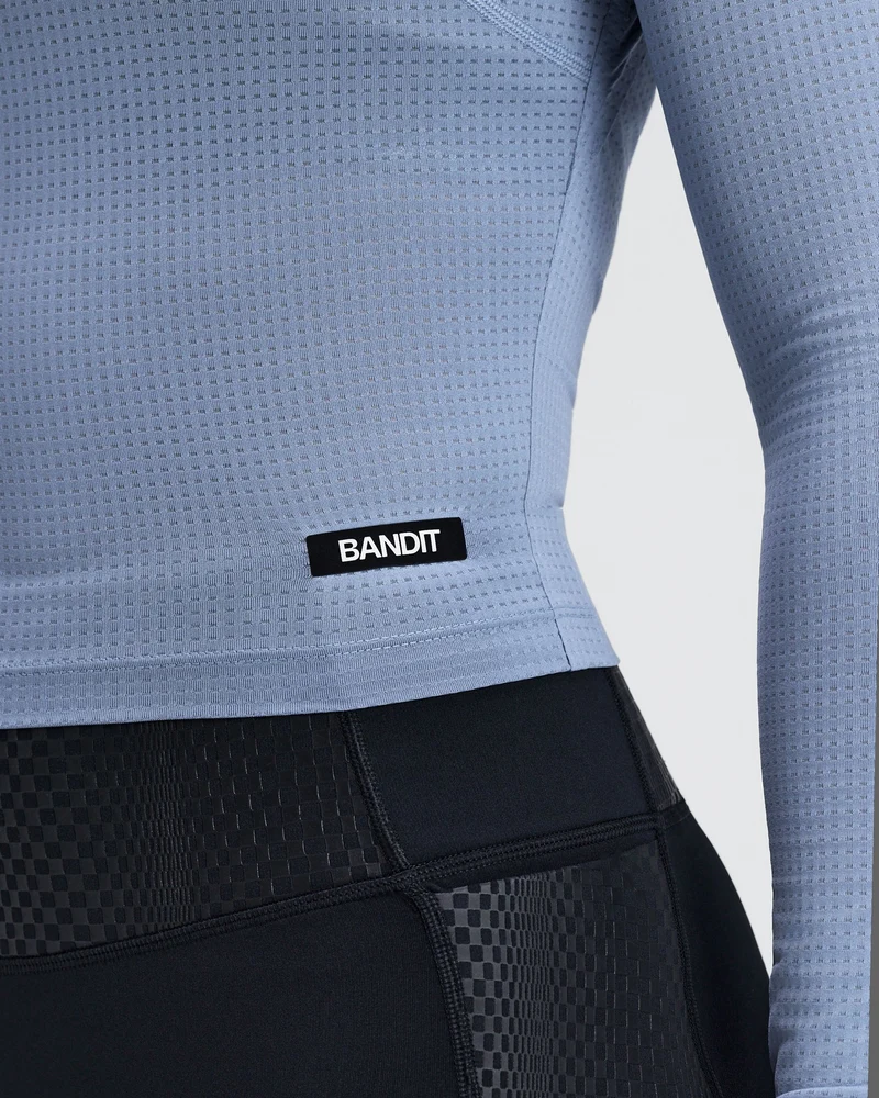 Bandit Womens Geomesh Eclipse Long Sleeve - Steel Horizon - AW26