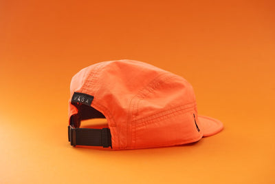 Vaga Weather Resistant Fell Cap - Neon Orange/Navy