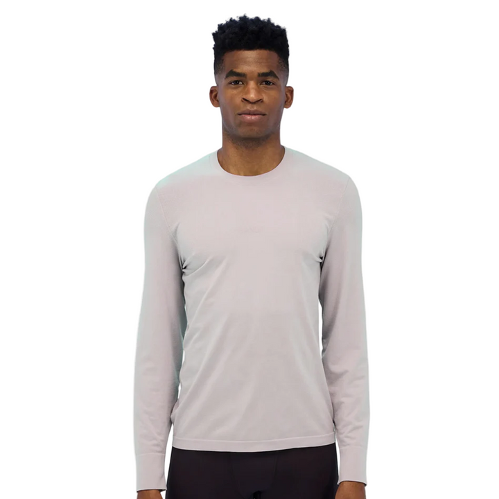 Bandit Herren-Synthetik-Langarmshirt mit nahtlosem Farbverlauf – Ash Gradient – SS26