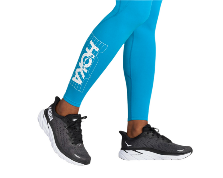 Hoka Womens Performance Tight - Ibiza Blue