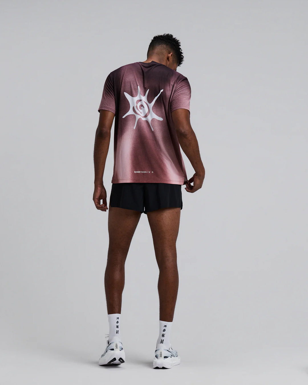 Bandit Mens Specter Performance Tee - Cacao Print - SS26