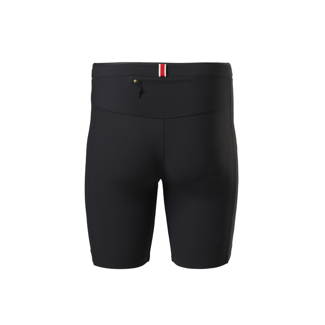 Tracksmith Mens Twilight Half Tights (Lined) - Black