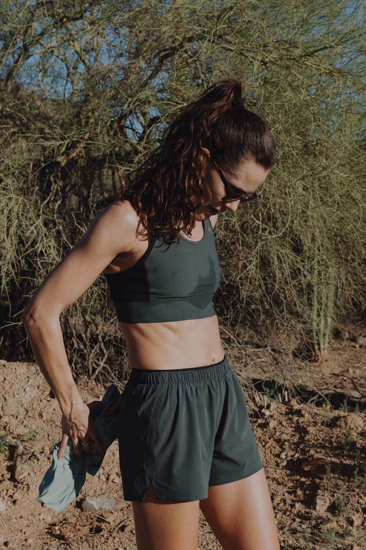 Tracksmith Womens Twilight Woven Shorts - Urban- SS26