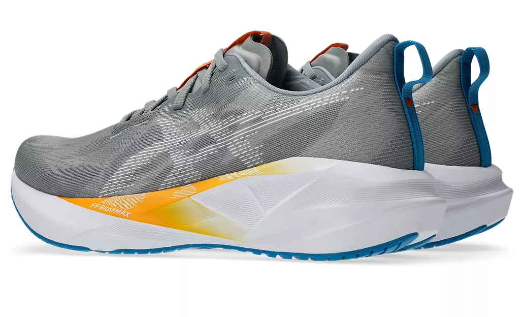 Asics Mens Novablast 5 - Gravel/White - Neutral - SS26