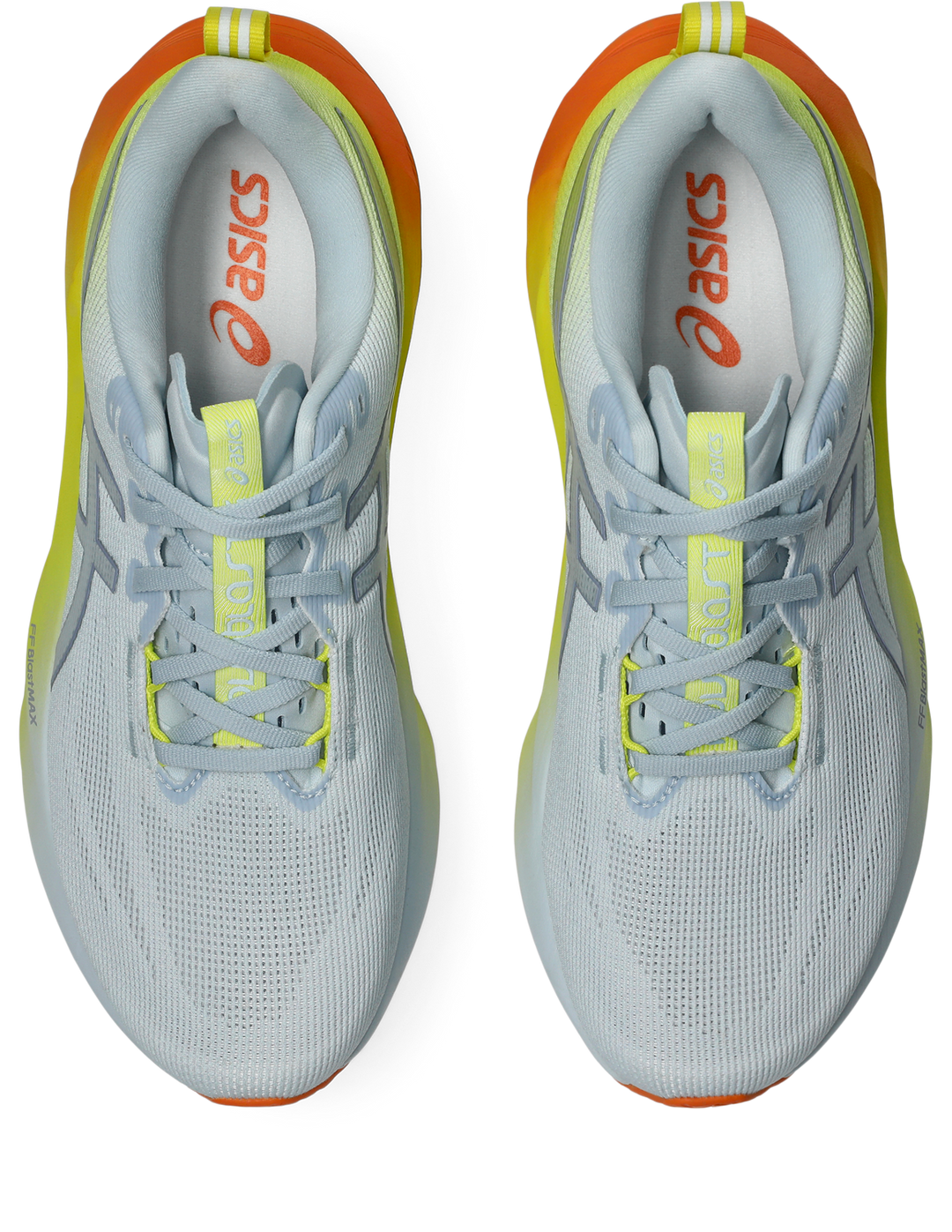 Asics Mens Novablast 5 - Sky/Lemon Spark - Neutral - SS26