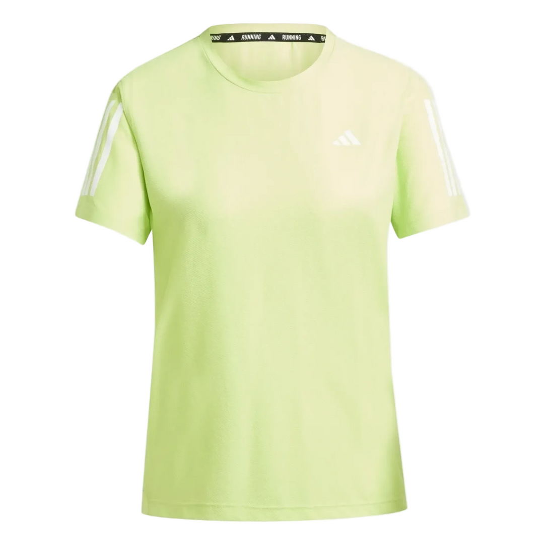Adidas Womens Own the Run Tee - Green