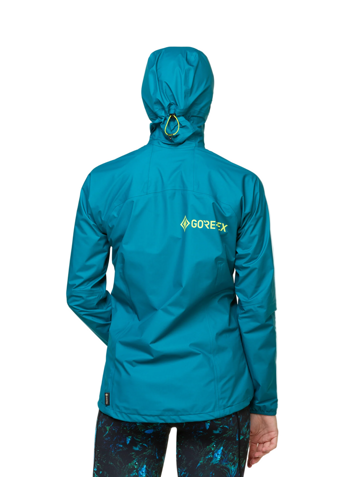 RonHill Womens Tech Gore-Tex Mercurial Jacket - Marine/Acid