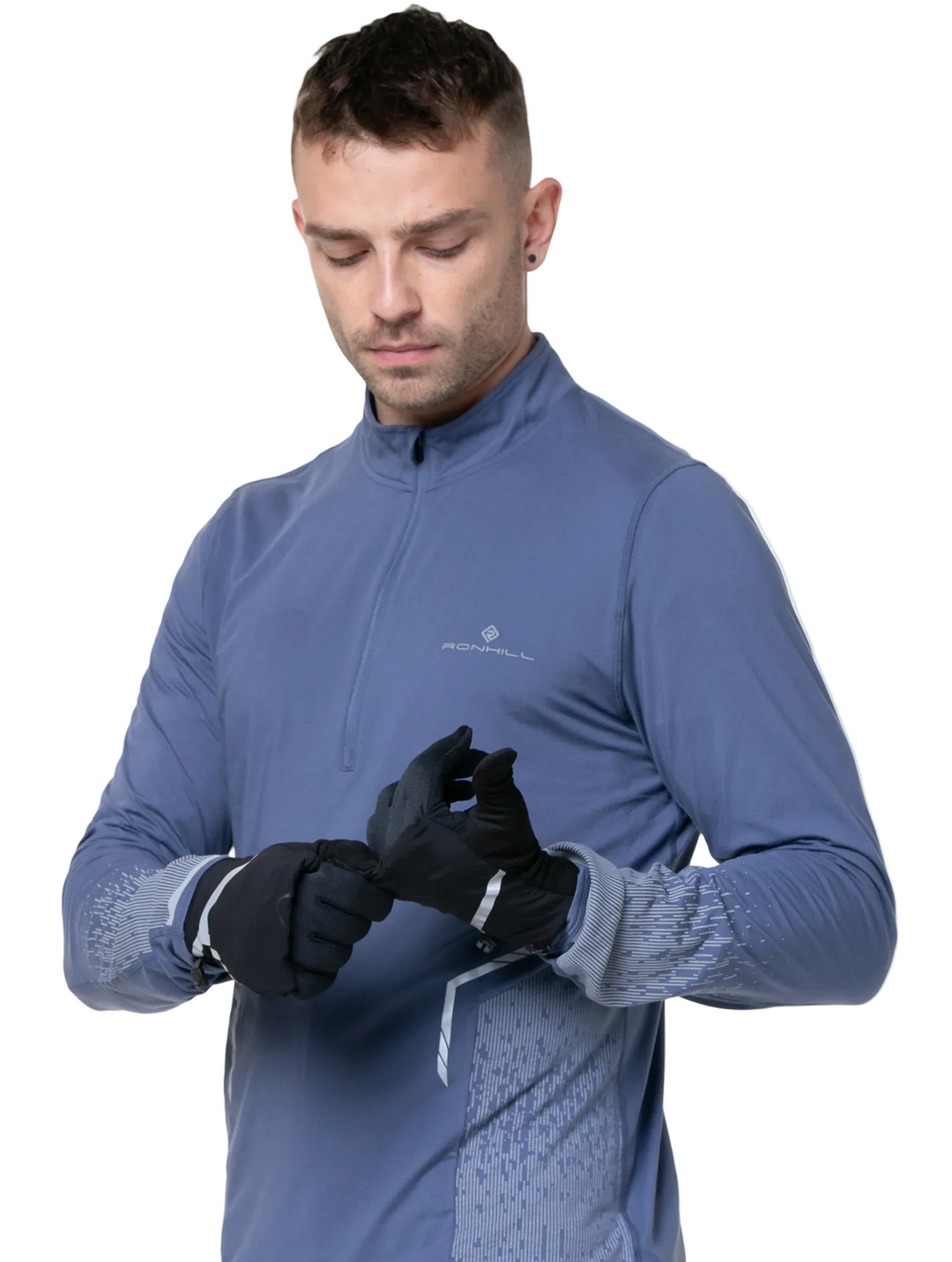RonHill Wind-Block Convertible Glove - All Black