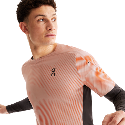 ON Men's Performance-T Lumos - Woodrose/Black
