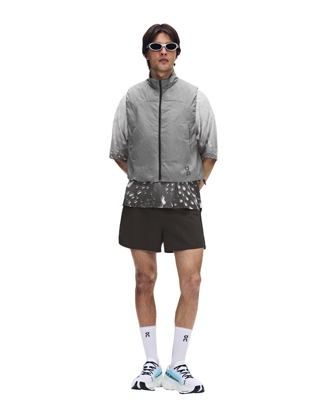 ON Mens Performance Volt Vest - Glacier - AW26