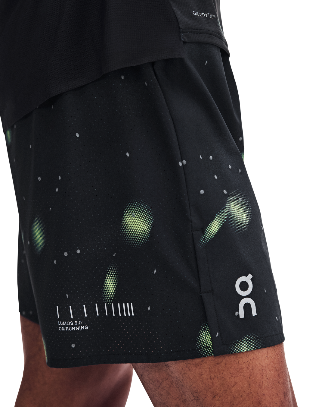 ON Mens Performance Shorts Lumos 2 - Black - AW26