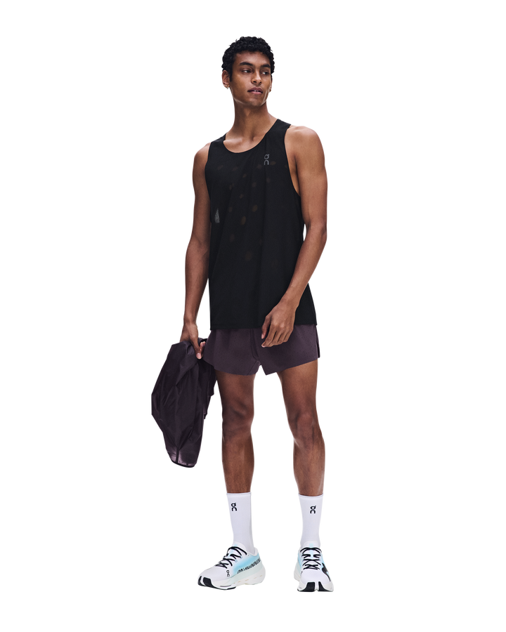 ON Mens Zero Tank Breathe - Black - AW26