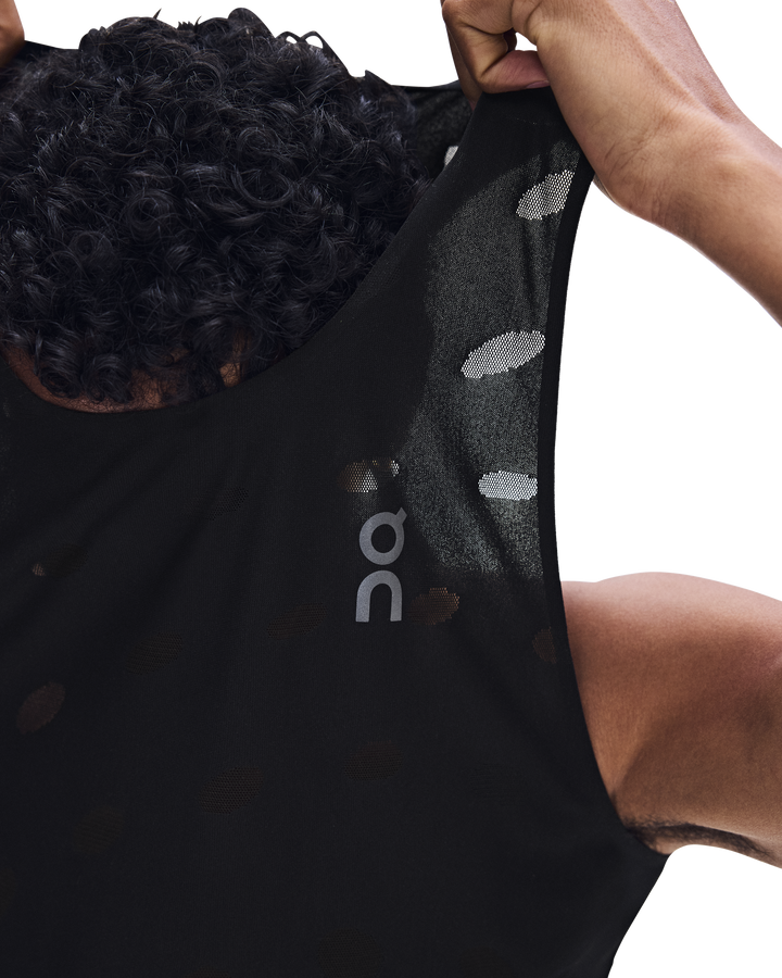 ON Mens Zero Tank Breathe - Black - AW26