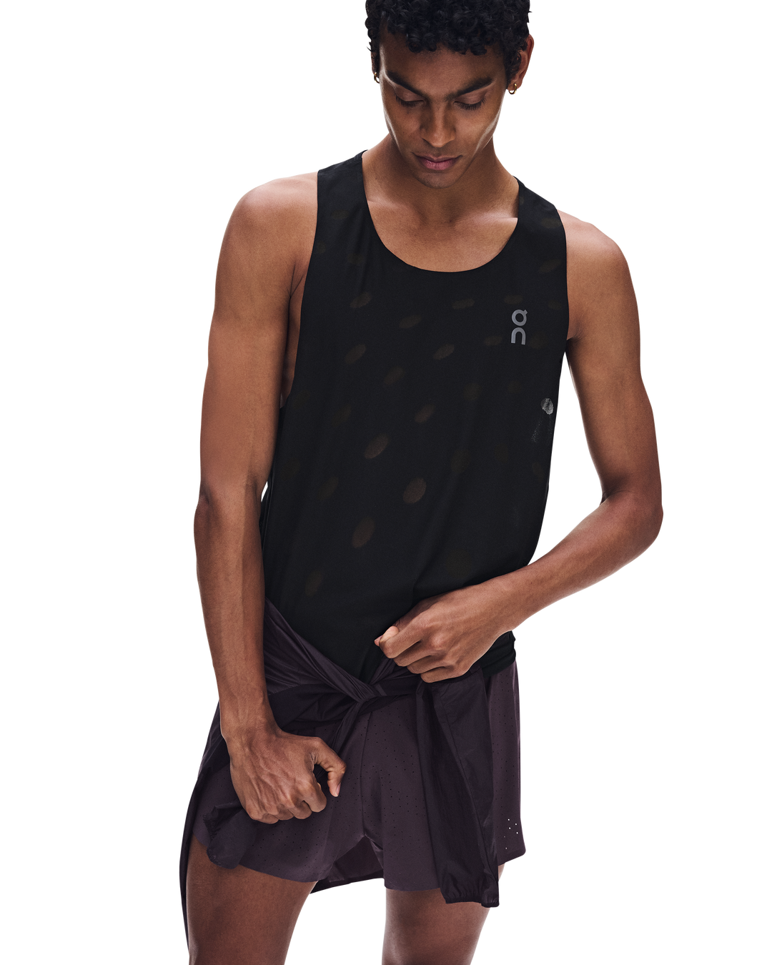 ON Mens Zero Tank Breathe - Black - AW26