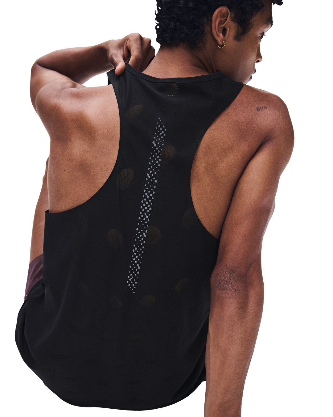 ON Mens Zero Tank Breathe - Black - AW26
