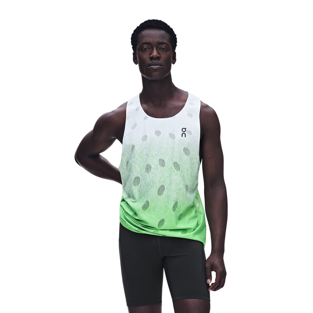ON Mens Zero Tank Breathe - Verdite - AW26