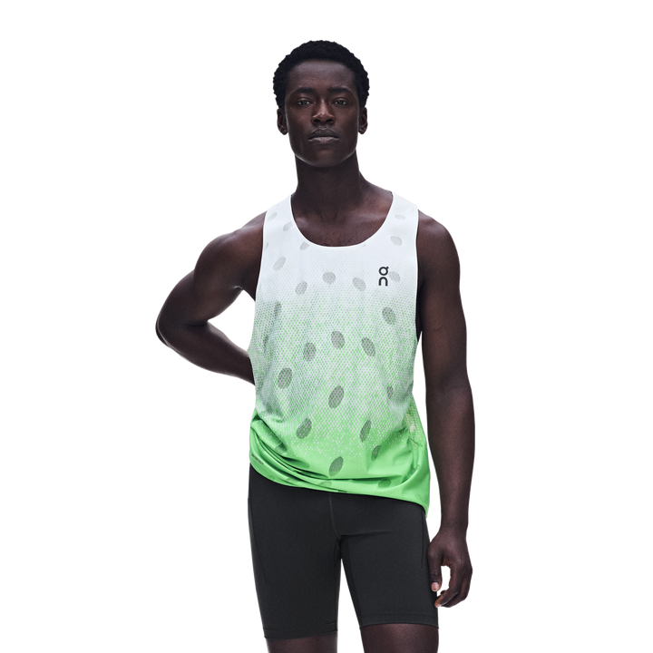 ON Mens Zero Tank Breathe - Verdite - AW26