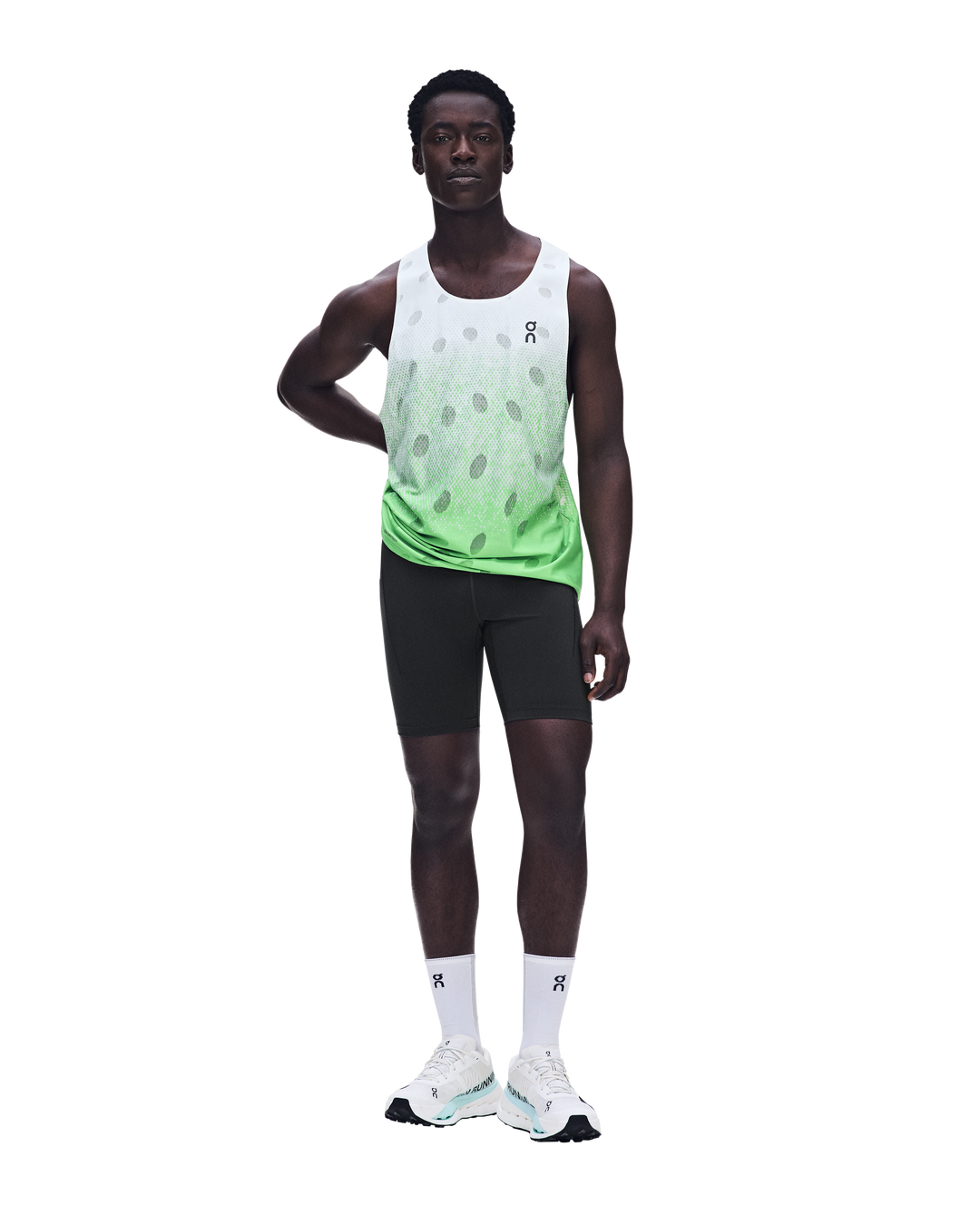 ON Mens Zero Tank Breathe - Verdite - AW26