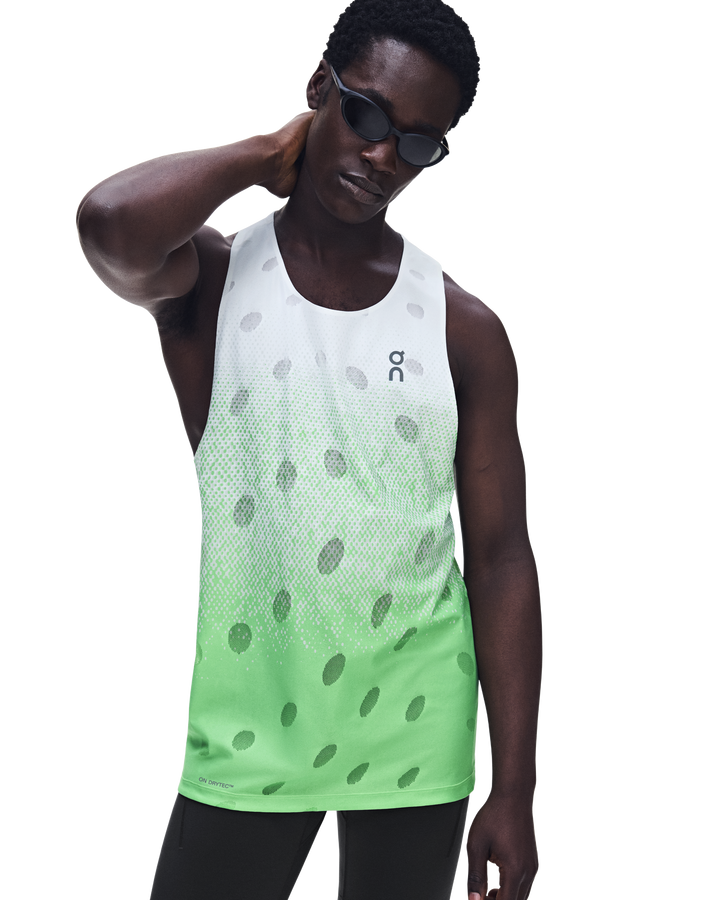 ON Mens Zero Tank Breathe - Verdite - AW26