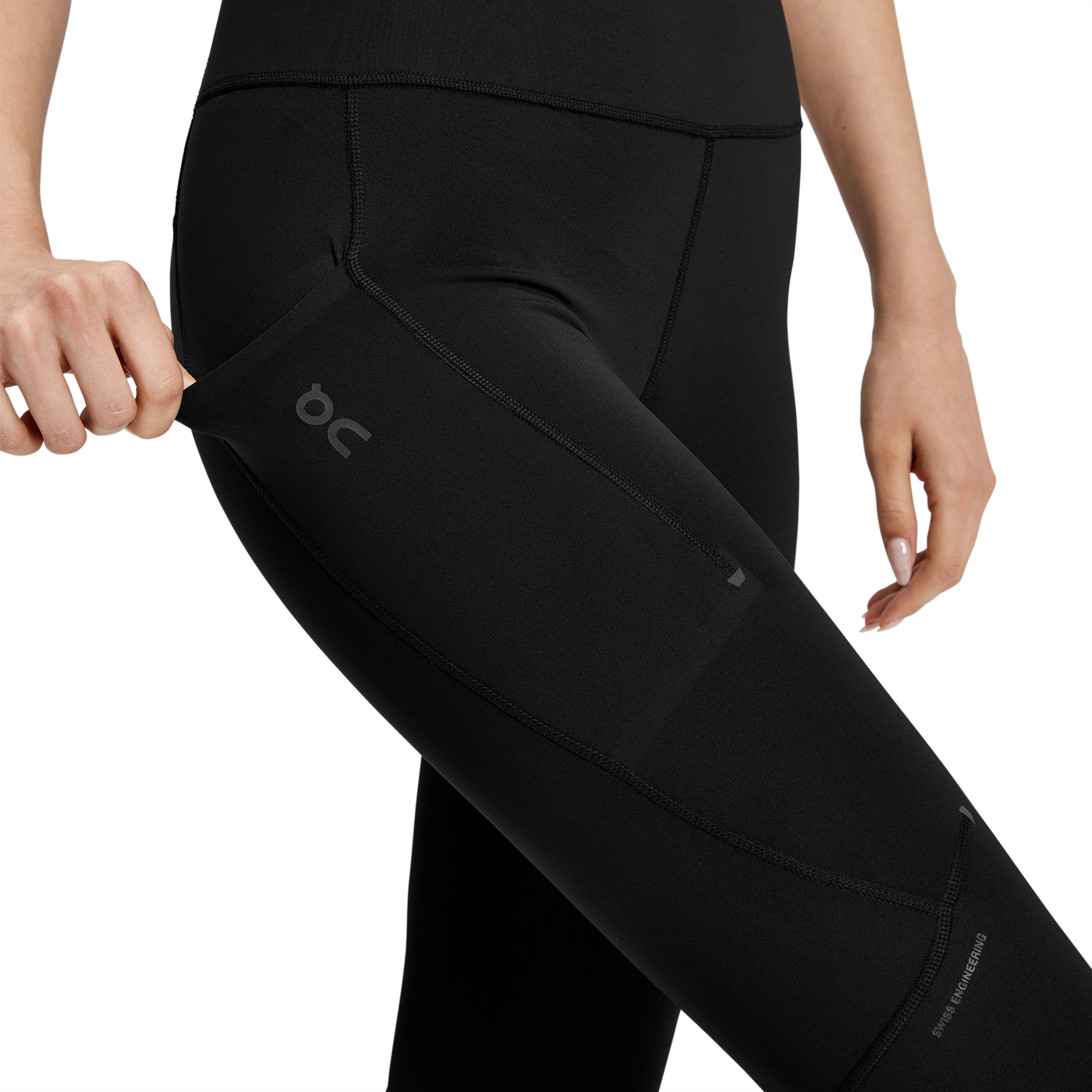 ON Womens Performance Tights 7/8 - Black