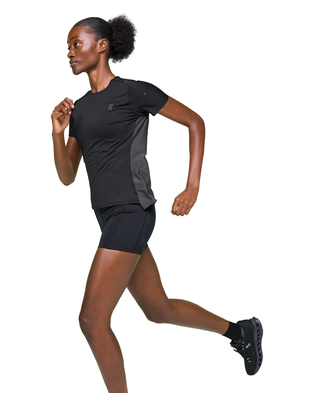 ON Performance T-Shirt für Damen – Schwarz/Eclipse – SS26