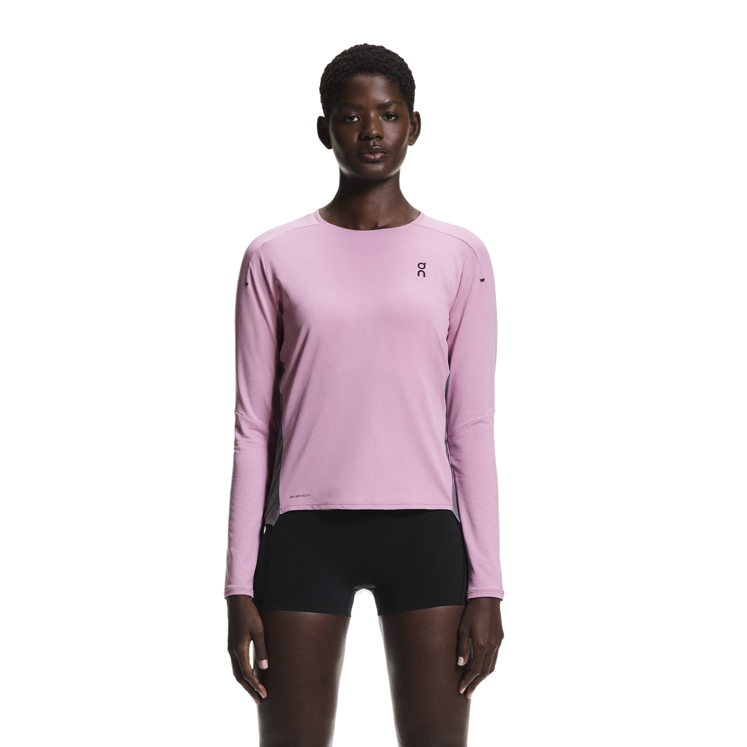 ON Womens Performance Long Tee – Sakura/Dewberry – SS26
