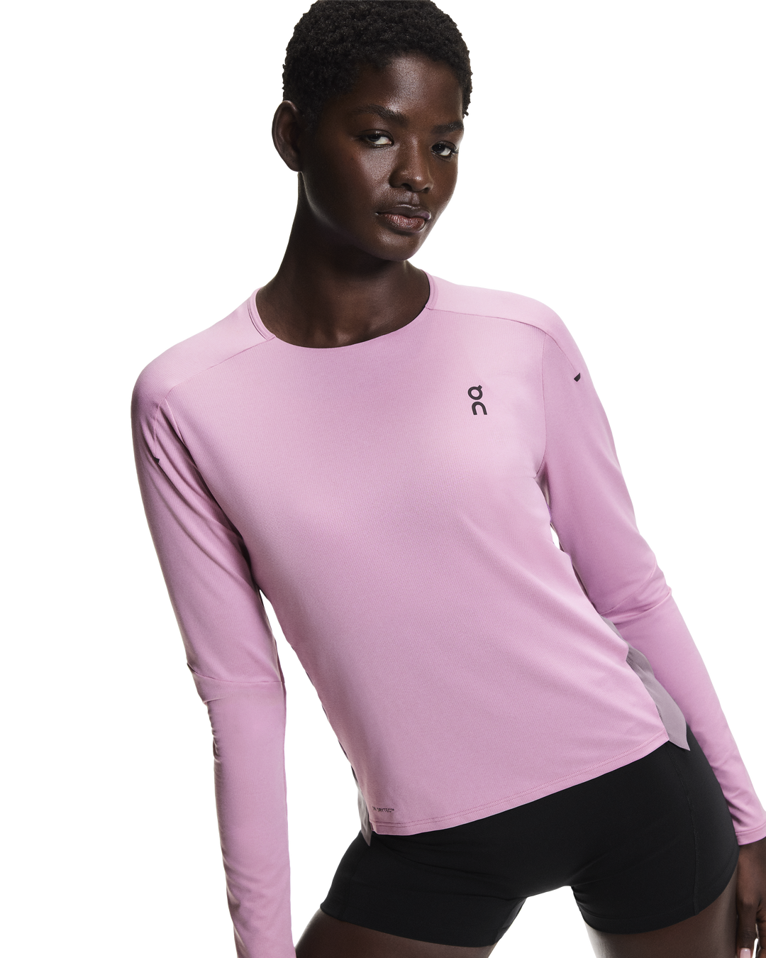 ON Womens Performance Long Tee – Sakura/Dewberry – SS26