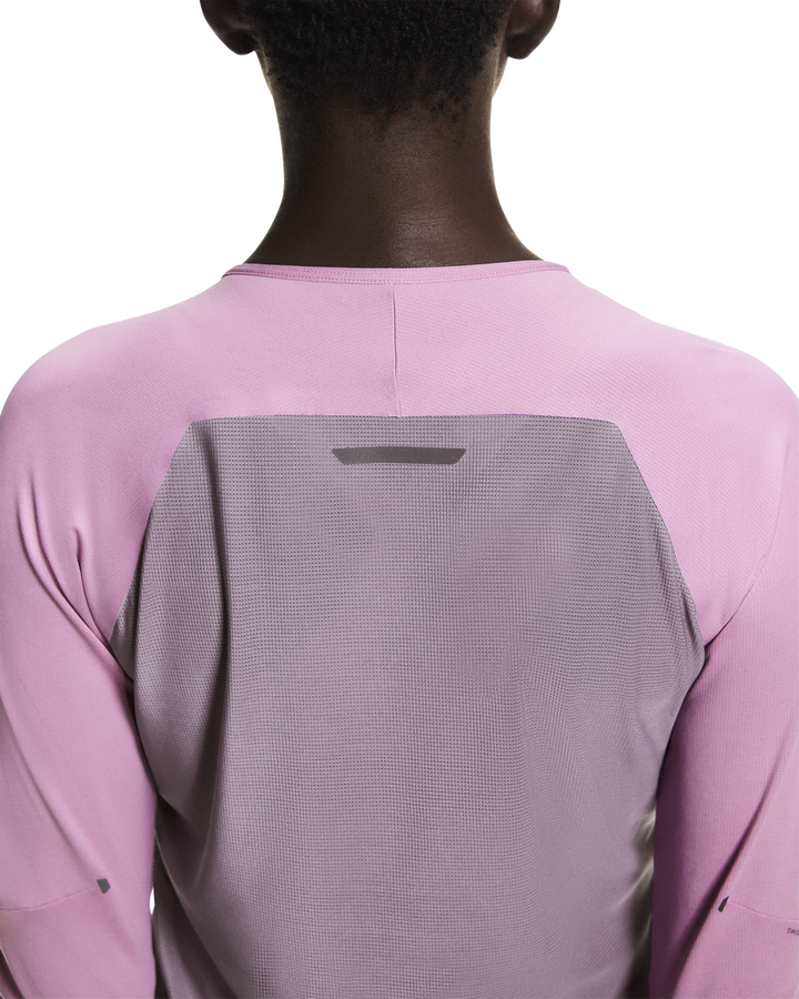ON Womens Performance Long Tee – Sakura/Dewberry – SS26