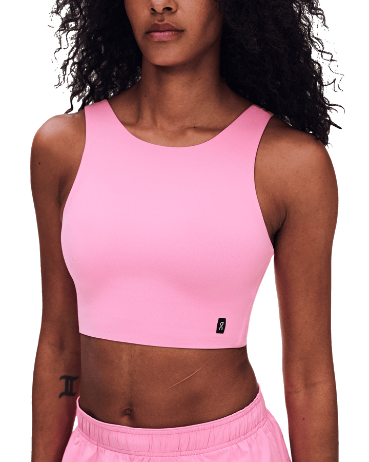 On Womens Core 2in1 Crop - Bubblegum - AW26