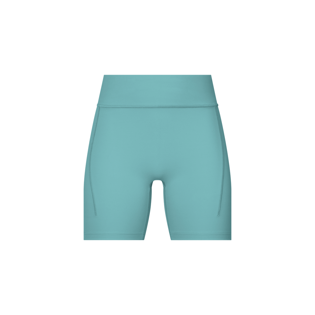 ON Womens Performance Short Tights - Aquamarine - AW26