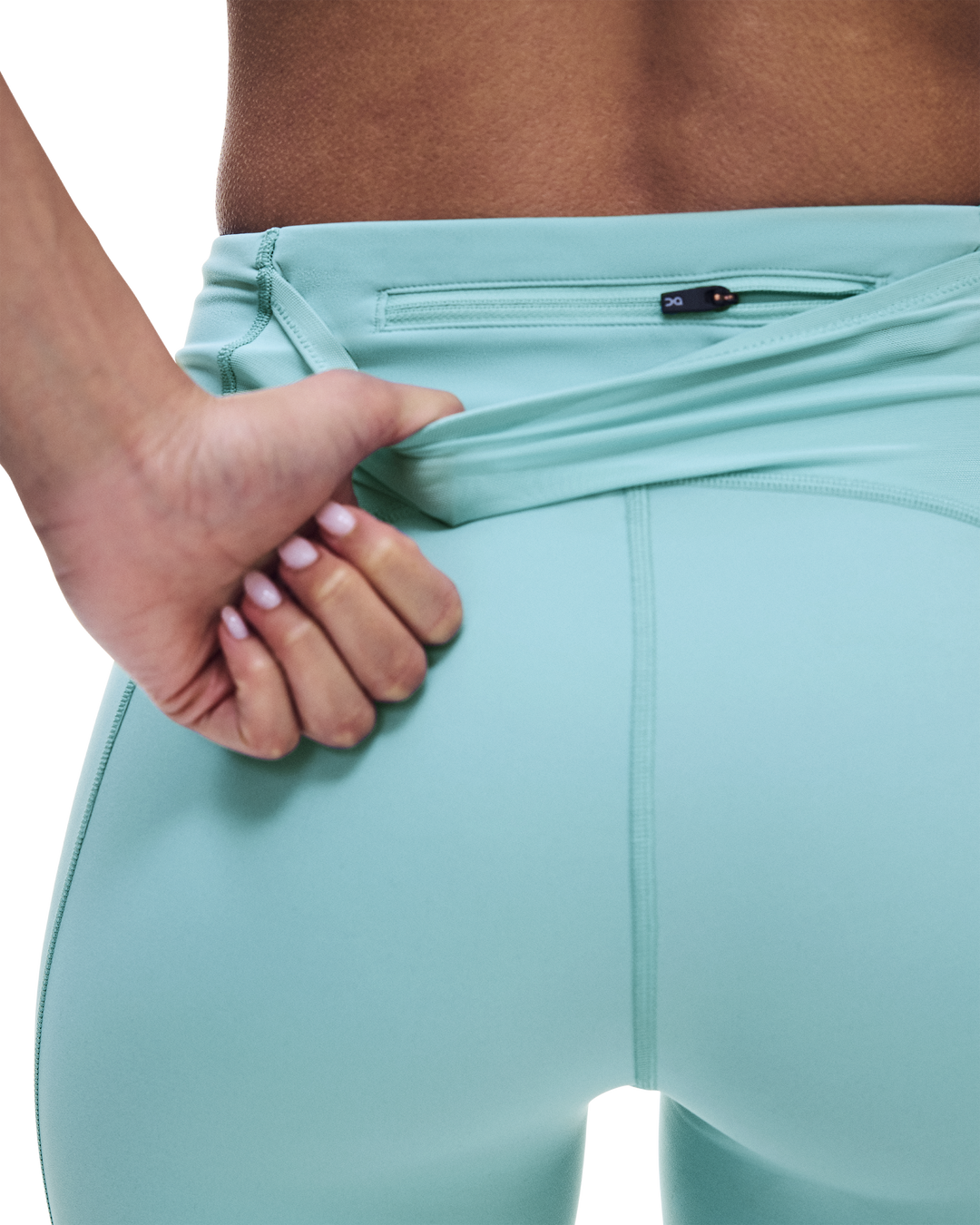 ON Womens Performance Short Tights - Aquamarine - AW26