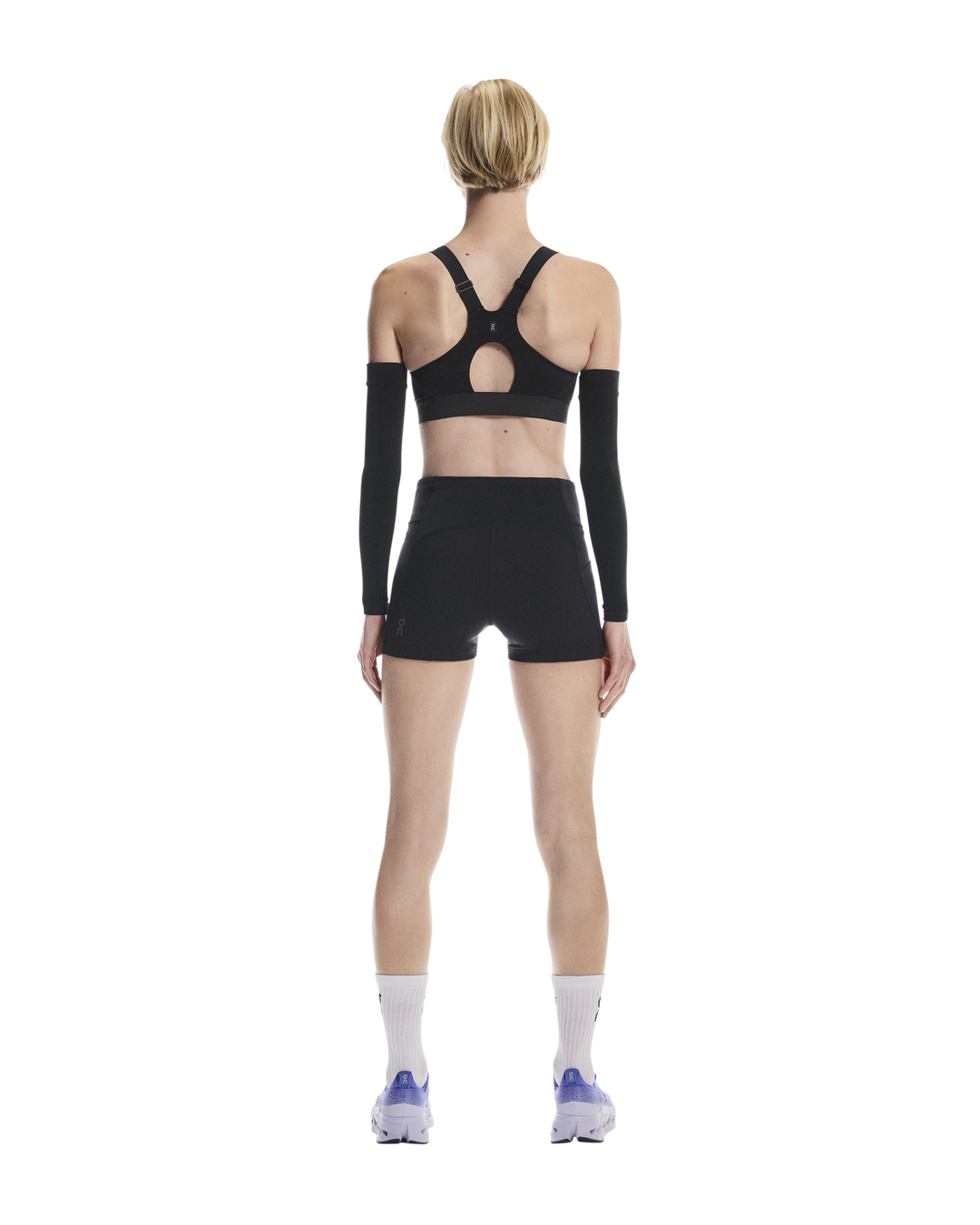 ON Damen 3" Performance Tights – Schwarz – SS26