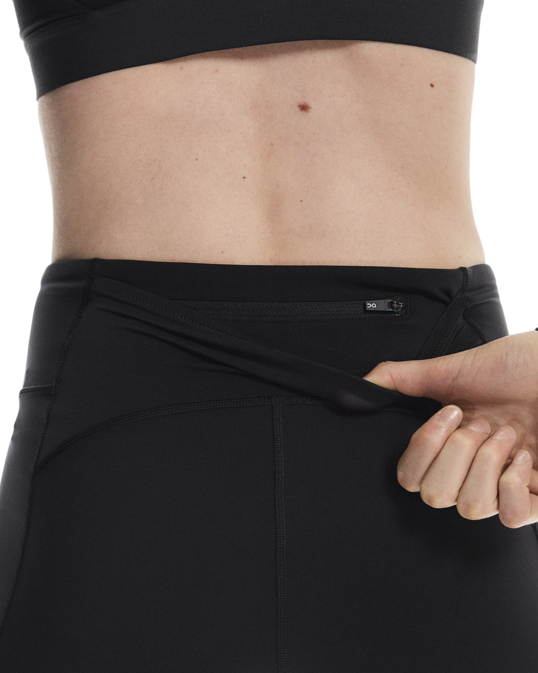 ON Damen 3" Performance Tights – Schwarz – SS26