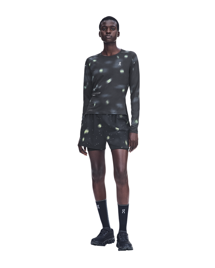 ON Women's Performance Long-T Lumos 3 - Black - AW26