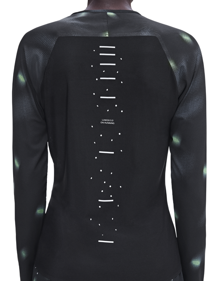 ON Women's Performance Long-T Lumos 3 - Black - AW26